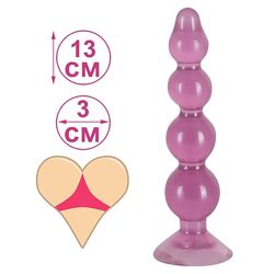 Анальная пробка шарики разного диаметра с присоской анальные бусы You2Toys Anal Beads