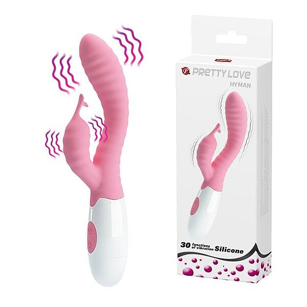 Вибратор Rabbit Vibrator Hyman с функцией стимуляции точки G