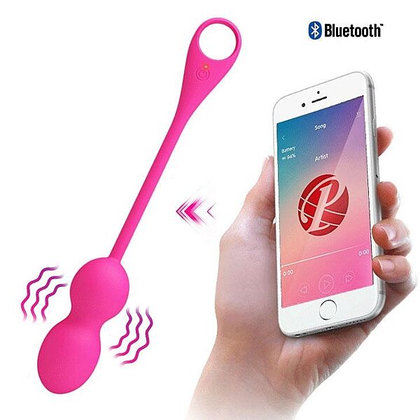 Вибратор с управлением на смартфоне беспроводное вагинальные шарики Elvira