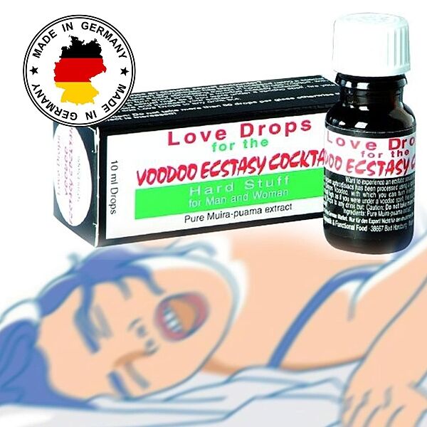 VooDoo Экстази Коктейль  Капли для стимуляции и возбуждения, 10 мл Германия
