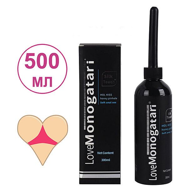 Прозрачный лубрикант Love Monogatari безопасный на водной основе для чувствительной кожи 500 мл