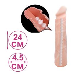 Реалистичный фалоимитатор Love Companion 24 см