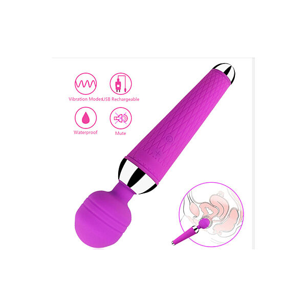 Вибратор микрофон клиторальный стимулятор USB AV Vibrator