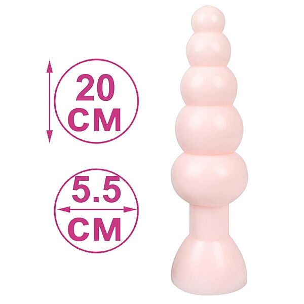 Анальная пробка плаг большая для фистинга анальные шарики Anal Balls XXL
