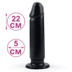 Большая анальная пробка фалоимитатор для фистинга 23x5 см Lovetoy King Sized Anal Dildo