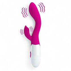 Вибратор Rabbit Кролик со стимуляцией клитора и точки G Vibrator c клиторальным отростком