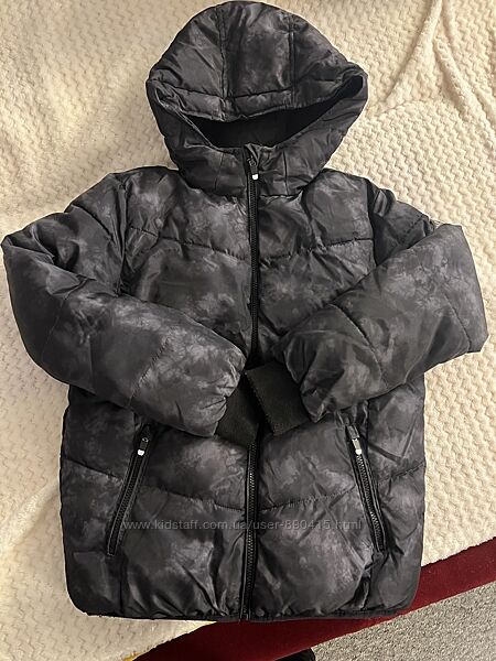 Зимняя двухсторонняя курточка c&a на мальчика 11-12 лет 158 см рост