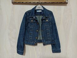 Продам джинсову куртку піджак 116-122, 6-7 років