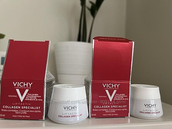  Liftactiv Vichy Liftactiv Collagen крем, маска и патчи для лица.