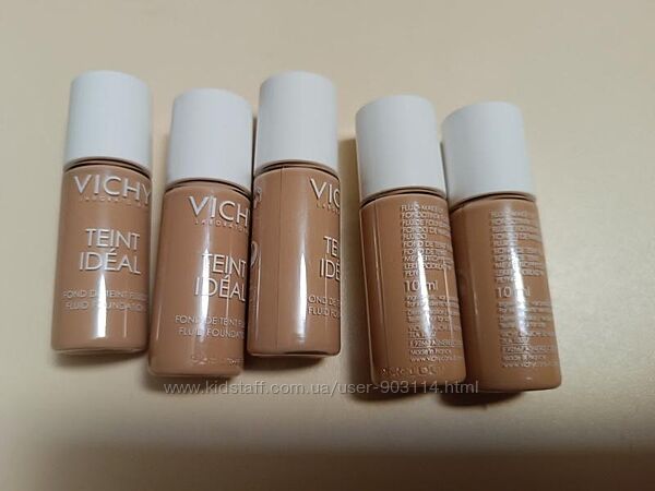 Vichy Teint Ideal Illuminating Foundation SPF 20 тональный флюид.