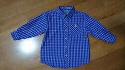 Рубашка US Polo Assn 4-5 лет, на мальчика, заказ из США, идеальном состояни
