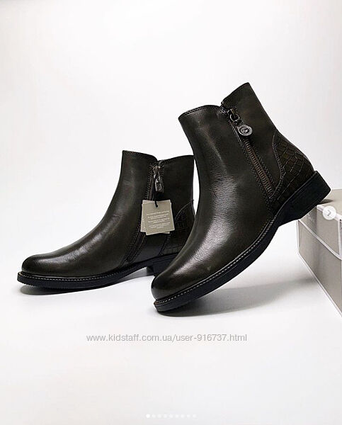 Утепленные кожаные ботинки Marco Tozzi оригинал 38, 40