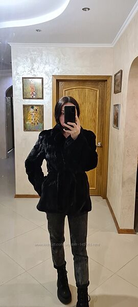 Шуба норкова Tikafurlux розмір S