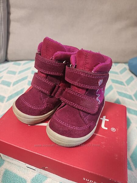 Зимние ботинки superfit 19 р-р