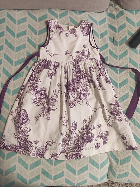 Натуральное платье 3-4 года