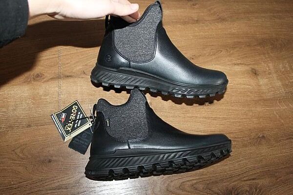 Шкіряні черевики, челсі ecco exostrike gore-tex, 36 розмір