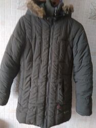 Зимнее пальто рост 1348-9лет