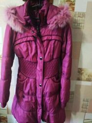 Пальто зимнее рост 128см7-8 лет