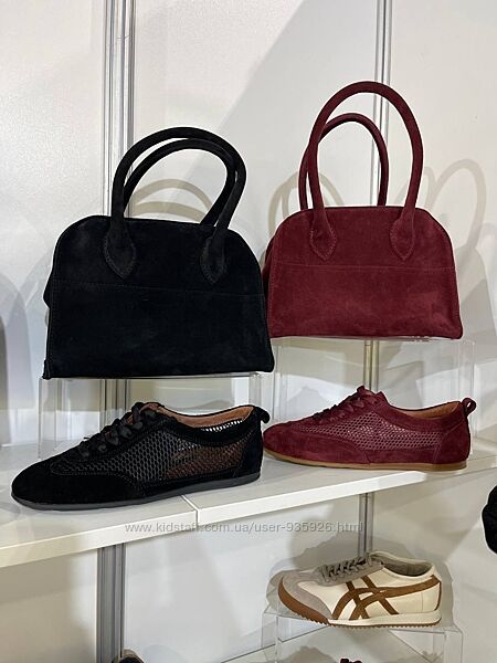 Шоколад, бордова, бежева, сіра, чорна, какао сумка замшева