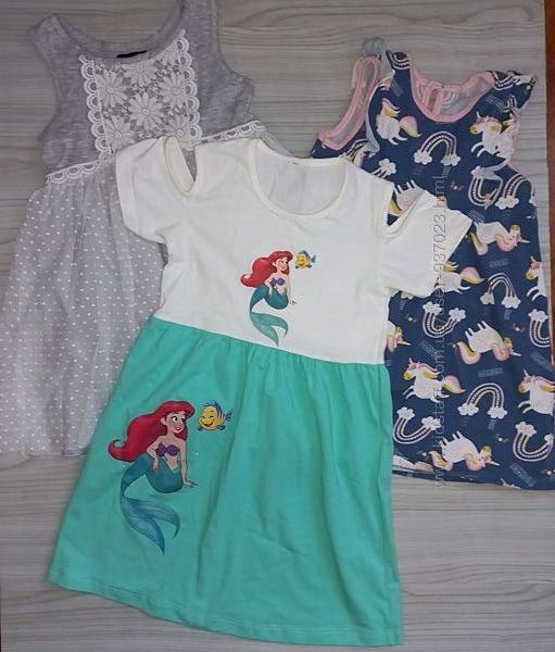 Літні сукні для дівчинки 3-4 роки 