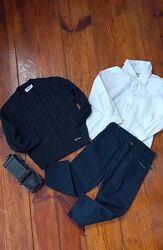Комплект  трійка штани,  рубашка,  светр 2 роки
