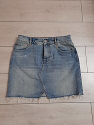 Джинсовая юбка.