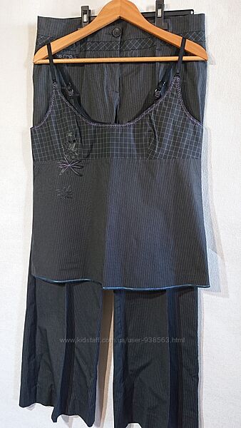 Женский костюм Cop Copine L XL 48 50 женские брюки блуза топ Оригинал