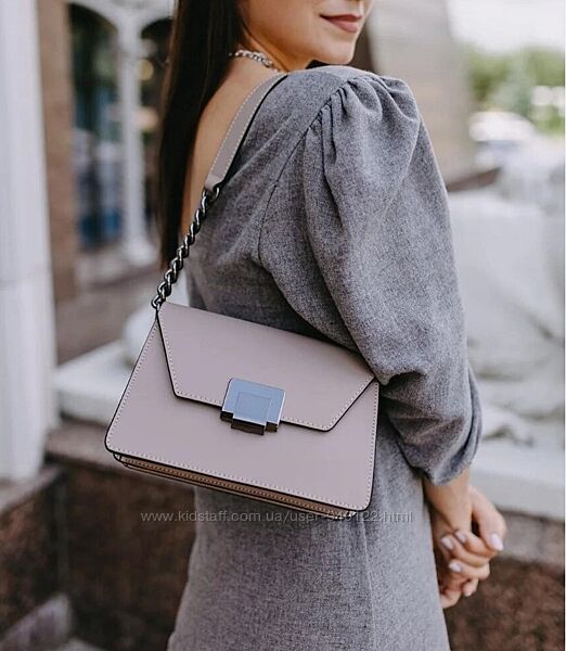 стильная кросс боди Италия женская кожаная сумка натуральная кожа клатч