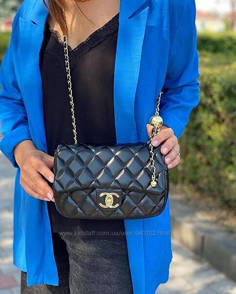 кросс боди черная шанель сумка женская через плечо 