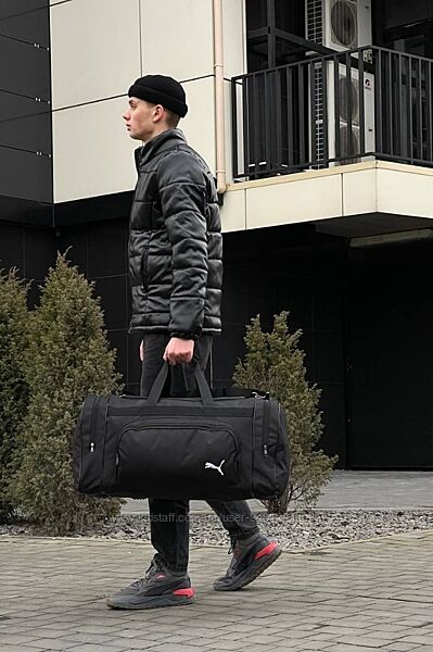 спортивна сумка дорожня унісекс з контрасним логотипом  Пума Puma