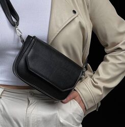 сумка с широким текстильным ремнем кроссбоди сумка маленькая через плечо