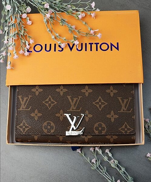Гаманець Louis Vuitton LUX якість в стильній фірмовій коробці
