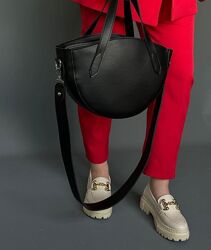 круглая сумка через плечо модная сумочка среднего размера тоут Тренд