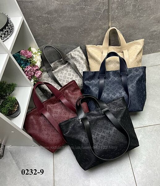 большая сумка шоппер женская Луи виттон модная сумочка на плечо Тренд