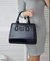 сумка середнього розміру чорна каркасна модна сумка невелика жіноча сумка