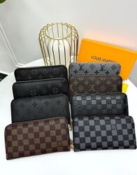 гаманець жіночий великий брендовий екошкіра Louis Vuitton LUX в коробці