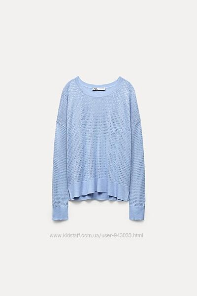 Трикотажный свитер Zara