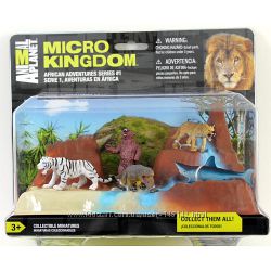 Фигурки животных Animal Planet Micro Kingdom Африканские приключения США 12