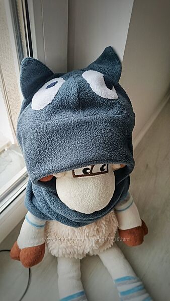 Зимова, дуже тепла шапка та снуд, фліс