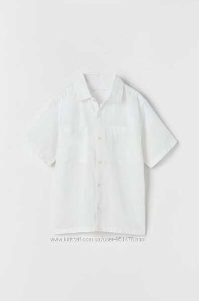 Лляна сорочечка для хлопчиків від Zara Іспанія 