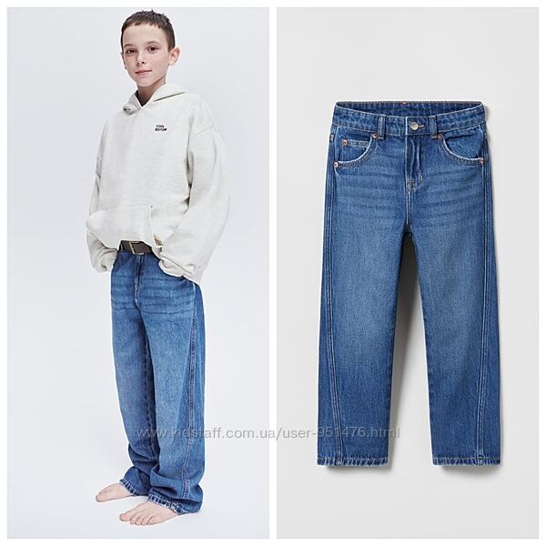 Джинси Wide Leg для хлопчиків від Zara