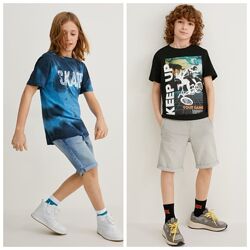 Комплекти футболка шорти  для хлопчиків від C&A 