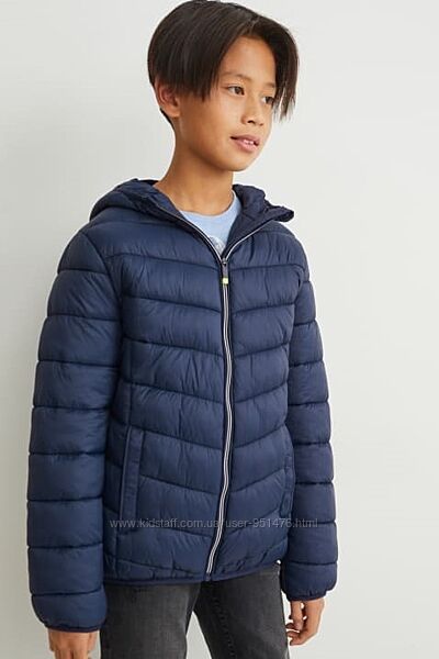 Демісезонна стьобана куртка для хлопця підлітка від C&A 