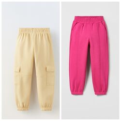 Спортивні штани карго джогери для дівчат від Zara