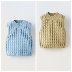 Безрукавки жилетки для дівчаток від Zara 