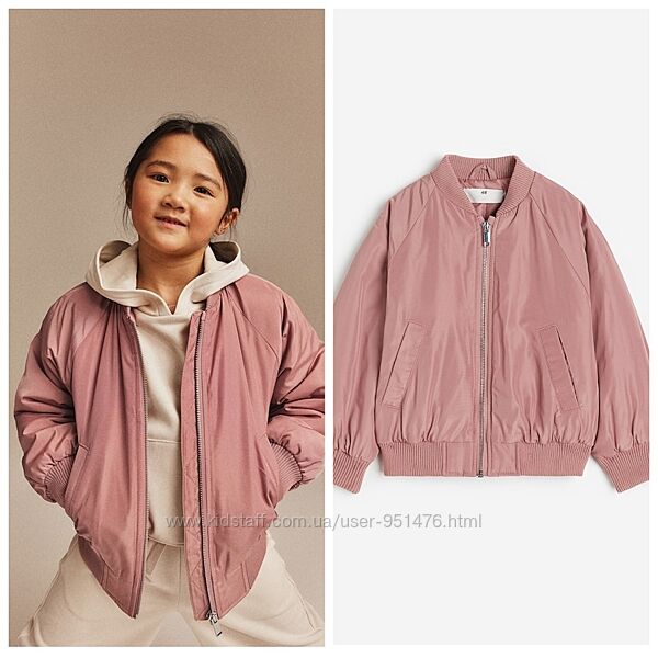 Курточка бомбер  для дівчинки від H&M 