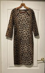 Леопардовое платье футляр kalicyu
