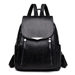 Рюкзак жіночий чорний міський Р-545