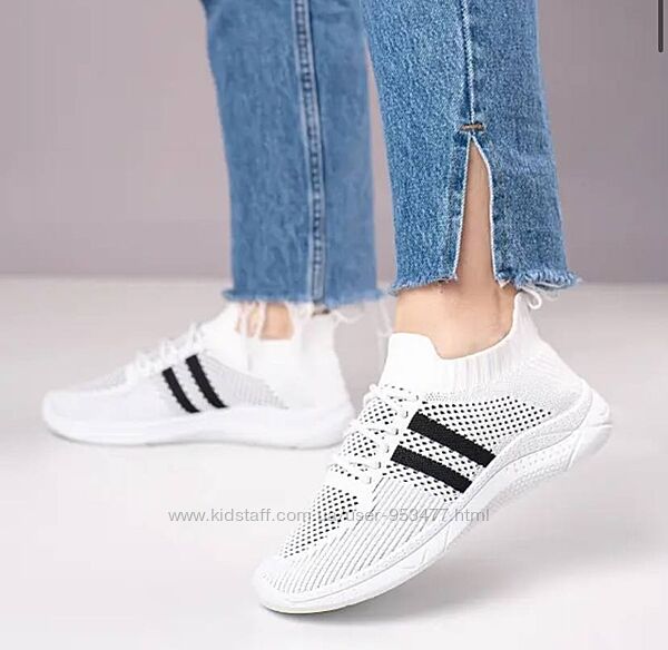 Кросівки жіночі білі текстильні БЖ-221-БЛ