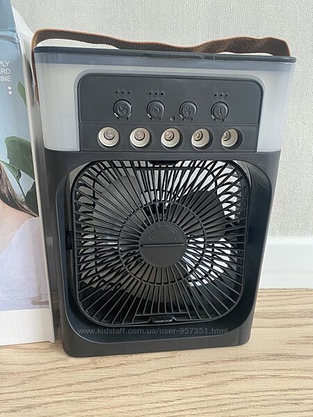 3 в 1 Кондиционер мини, вентилятор, увлажнитель от USB, переносной. 